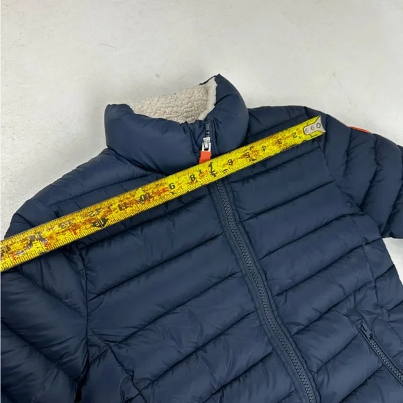 SAVE THE DUCK Blue Puffer Jacket with Insulated Quilting - Picture 10 of 12